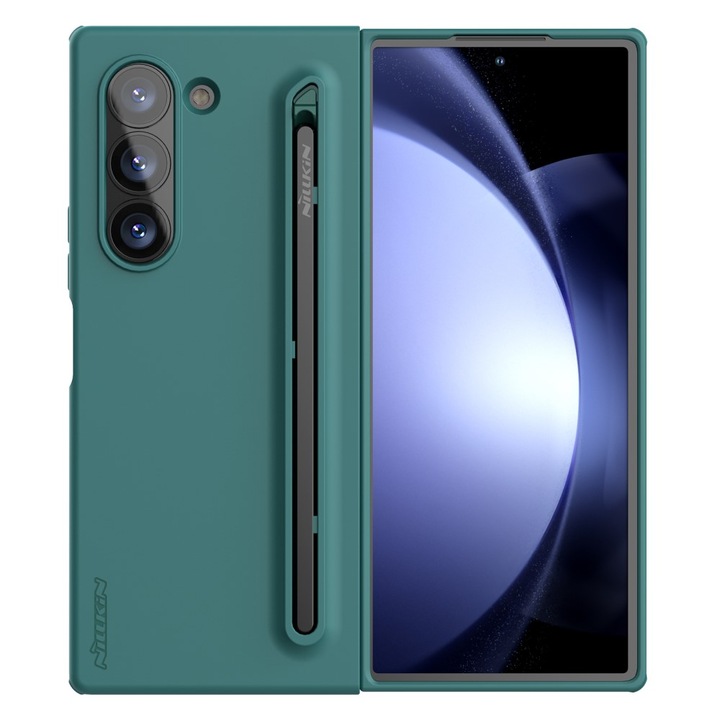 Кейс за Samsung Galaxy Z Fold6 5G, Flex Pure, зелен, минималистичен дизайн