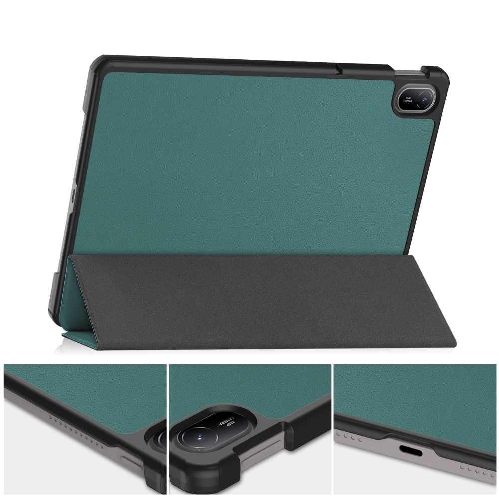 Husa tableta XGSM pentru Huawei MatePad SE 11 2024, verde, cu functie de suport