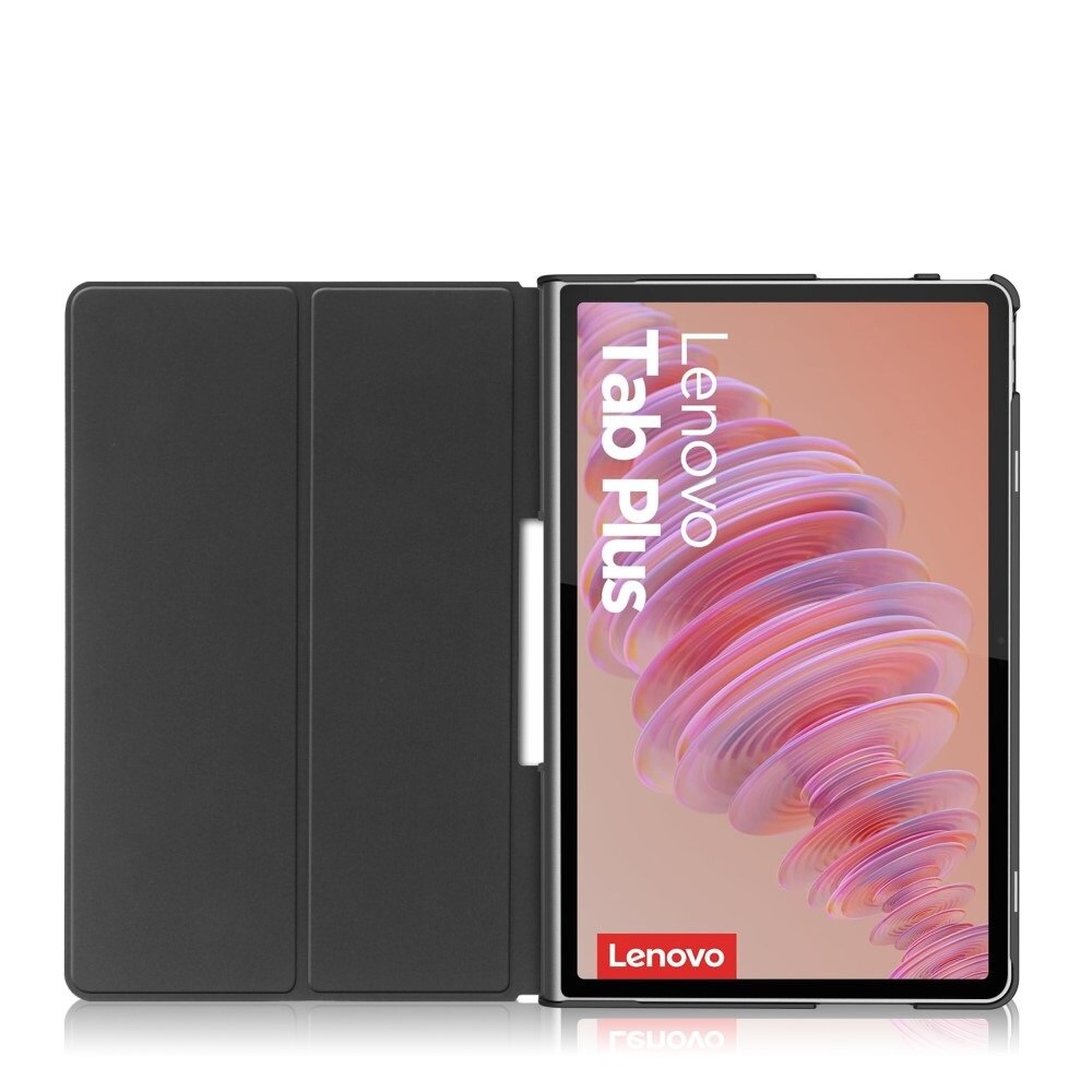 Husa tableta XGSM pentru Lenovo Tab Plus, neagra, cu functie de suport