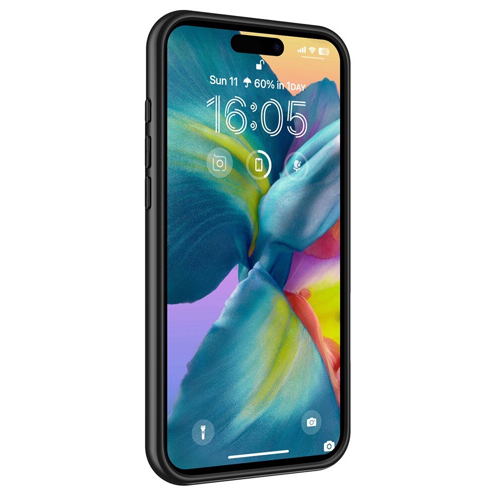 Husa telefon cu baterie 7000mAh, XGSM, protectie suplimentara, neagra, pentru iPhone 16 Pro