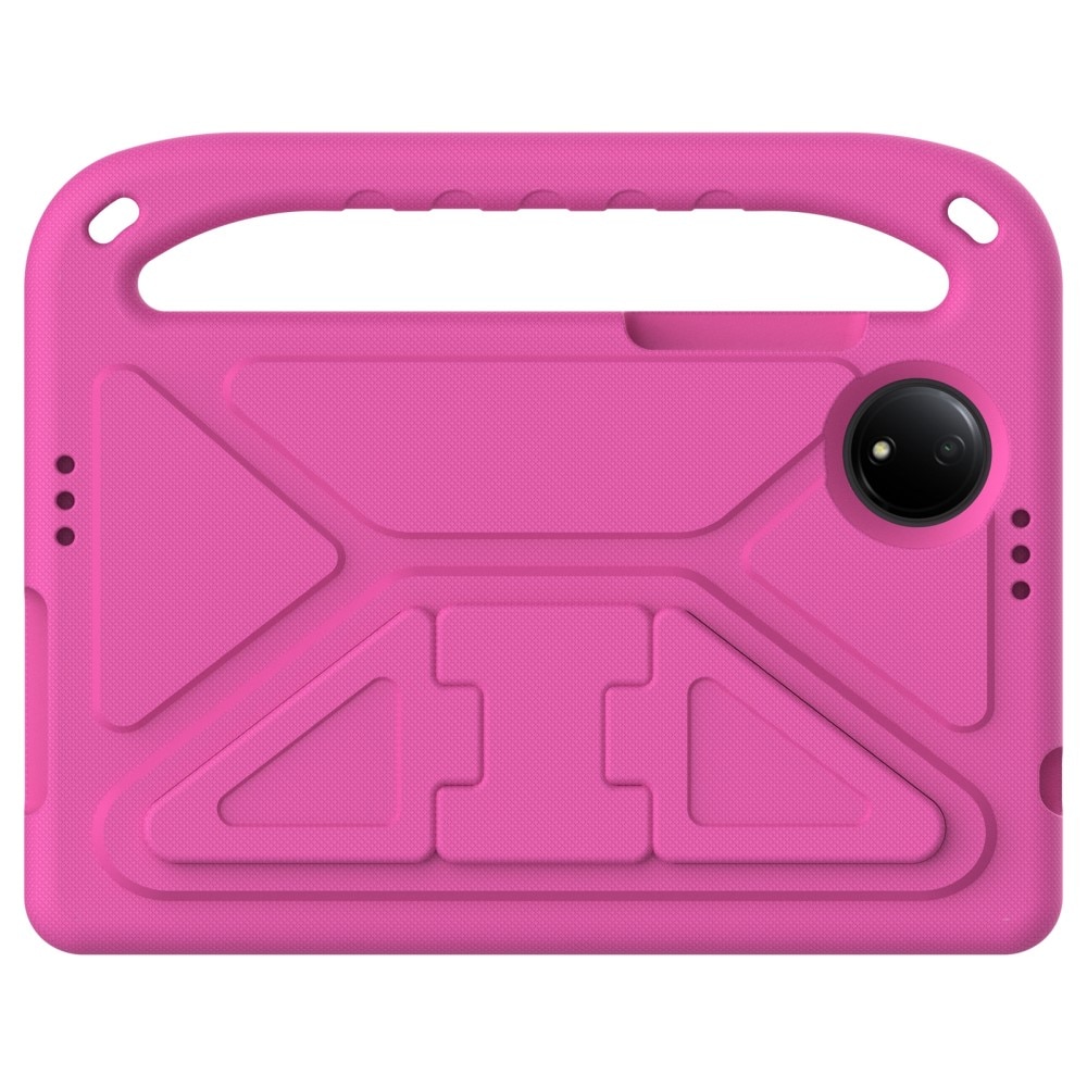 Husa tableta copii, XGSM, pentru Xiaomi Redmi Pad SE 8.7, roz, cu suport, loc pentru stilou, protectie extrema