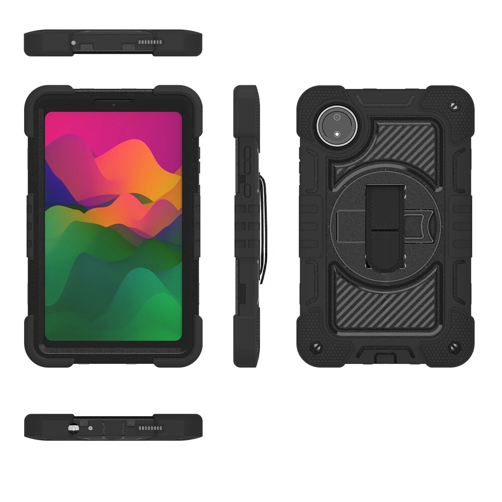 Husa tablete XGSM pentru Xiaomi Redmi Pad SE 8.7, neagra, cu suport si loc pentru stylus