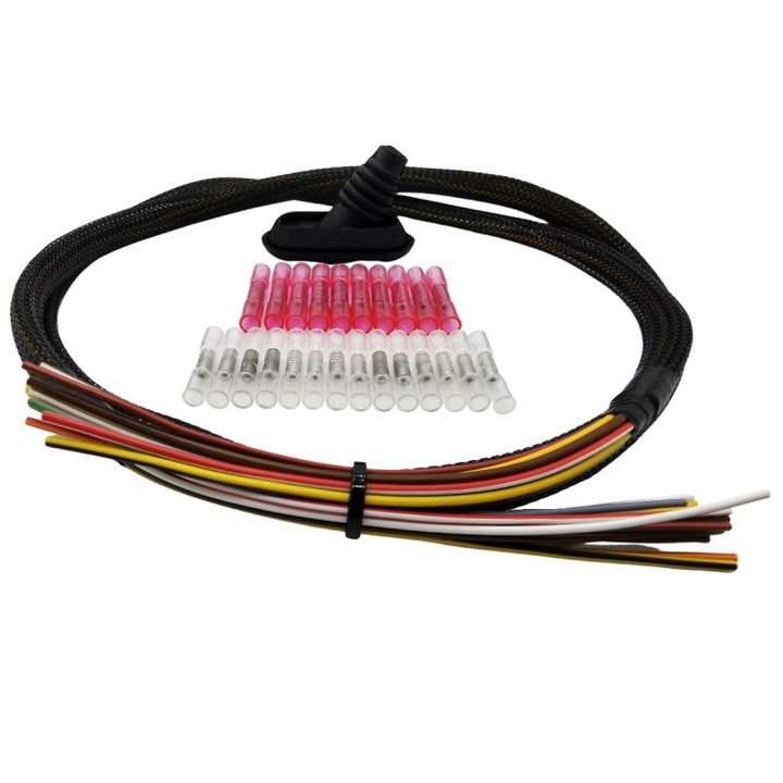 Ремонтен комплект за кабели на багажник, Rk-Tronik, BMW E61, Дължина 120 см, Многоцветен