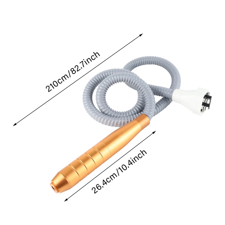 Pikosecond fogantyú szemöldöktetoválás eltávolításához, Jormftte, 2000W, fém, 26.4cm
