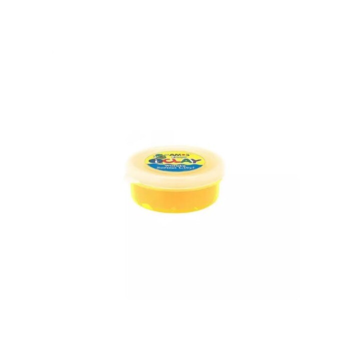 Plastilina modelaj AMOS iClay 18g galben