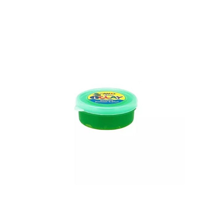 Plastilina modelaj AMOS iClay 18g verde