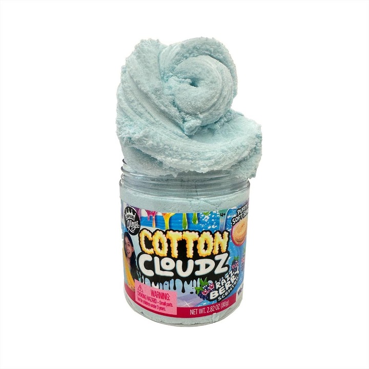 Slime, Compound Kings bumbac moale lime - parfum de zmeura albastra