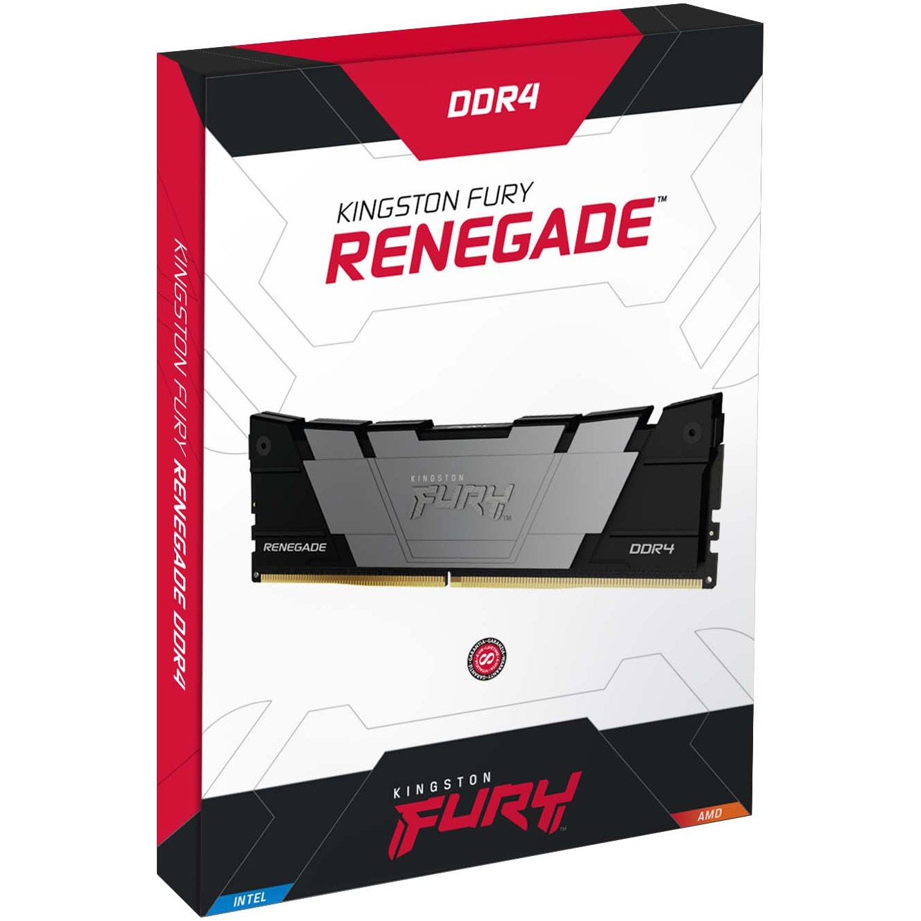 Kingston FURY　Renegade　32G　RGB Memorie Kingston FURY Renegade Black XMP, 32GB (2x16GB) DDR4