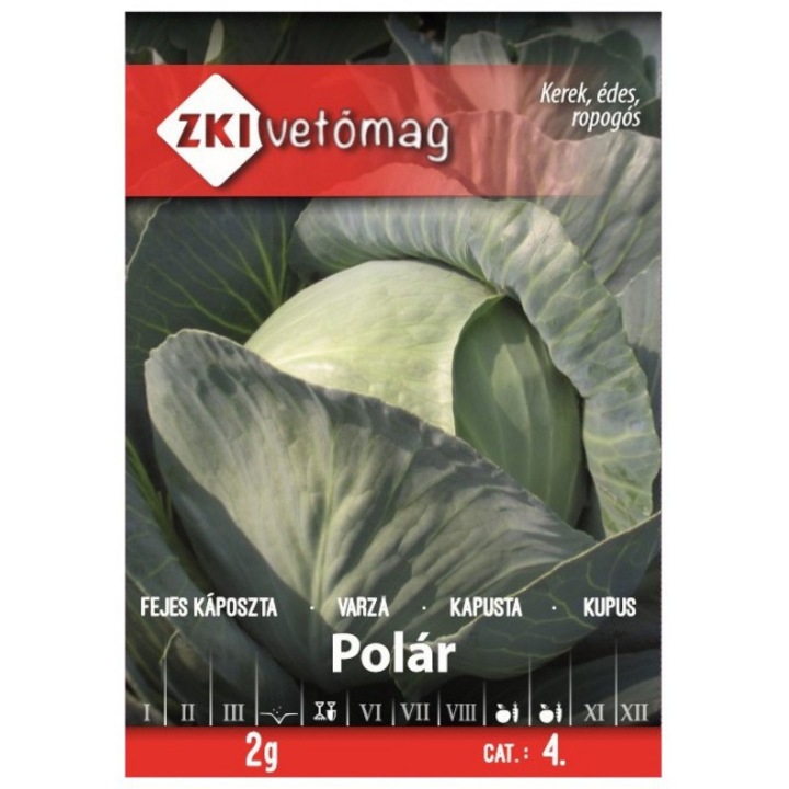 Seminte de varza polar ZKI, 2gr