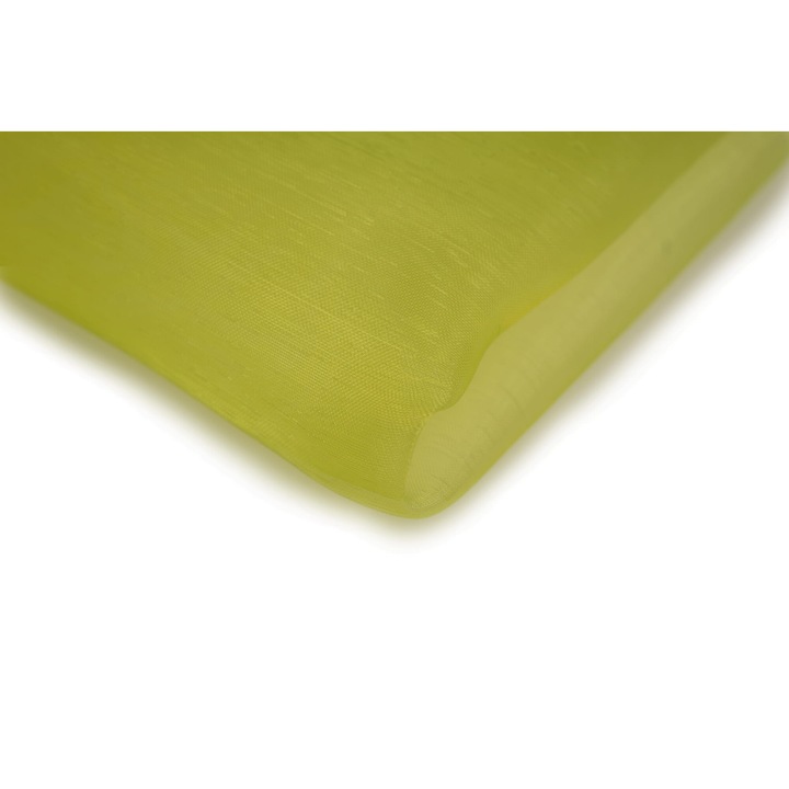 Плат органза, цвят селедин, 100% полиестер, 50см x 150см