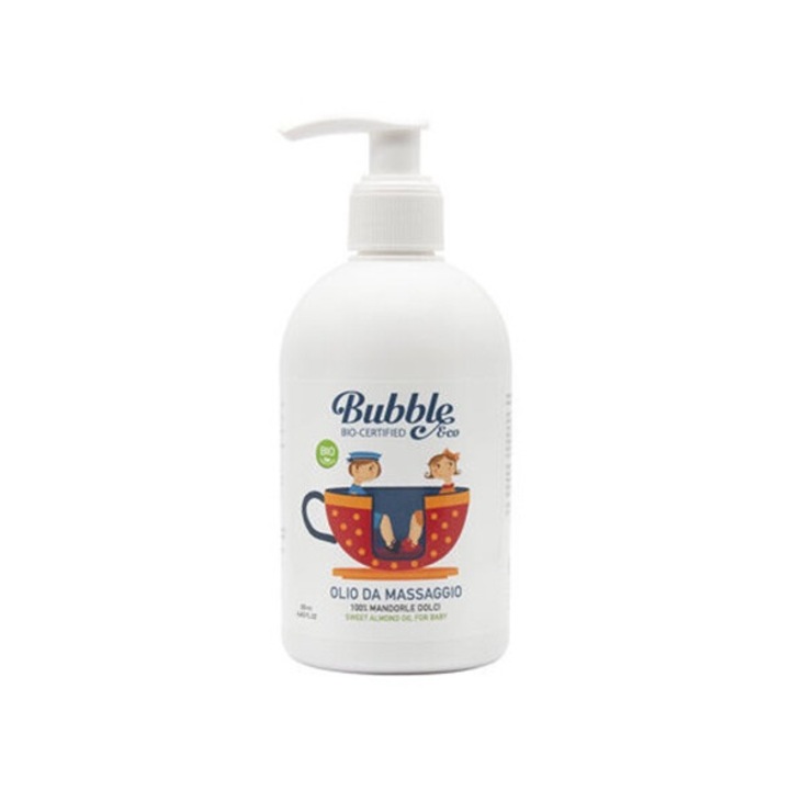 Био масажно масло за деца, Bubble&Co, с бадемово масло, без парабени, 250 ml