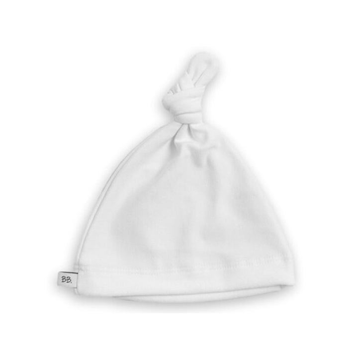 Babasapka, Bamboom, bambusz, XS, fehér, szett 0m+