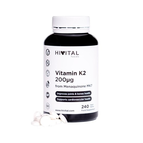 Supliment alimentar Vitamina K2 Vita-MK7 200 mcg Progress Labs
