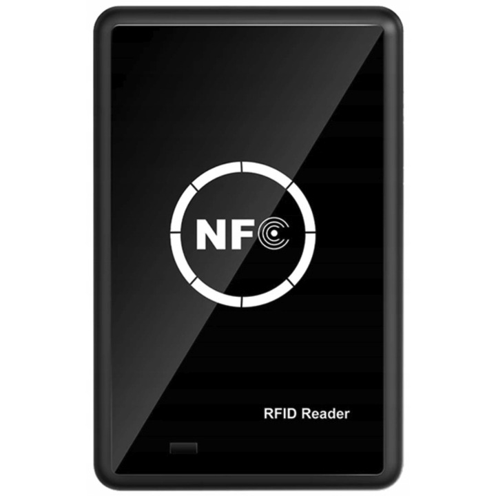 Duplicator RFID MXH3 IC ID, 5 brelocuri ID 125 kHz, 5 brelocuri IC 13.56 MHz, 5 carduri ID 125 kHz, USB-C, 108x68x12mm
