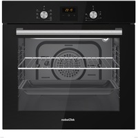 Cuptor incorporabil Nobeltek NBIO-627BK-1, Electric, 60 l, 7 functii, Timer digital, Ventilator de racire, Negru