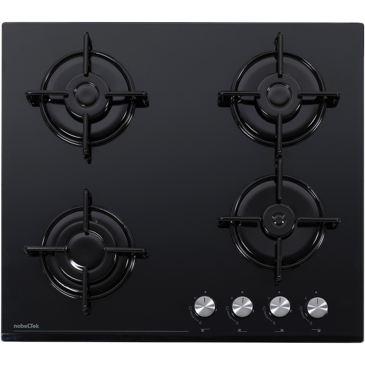 Plita incorporabila vitroceramica Candy CH63CC, 3 zone de gatit, Touch Control, 60 cm, negru