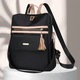 Rucsac de dama Edibazzar, sport urban, negru, 34x32x13cm, set multifunctional