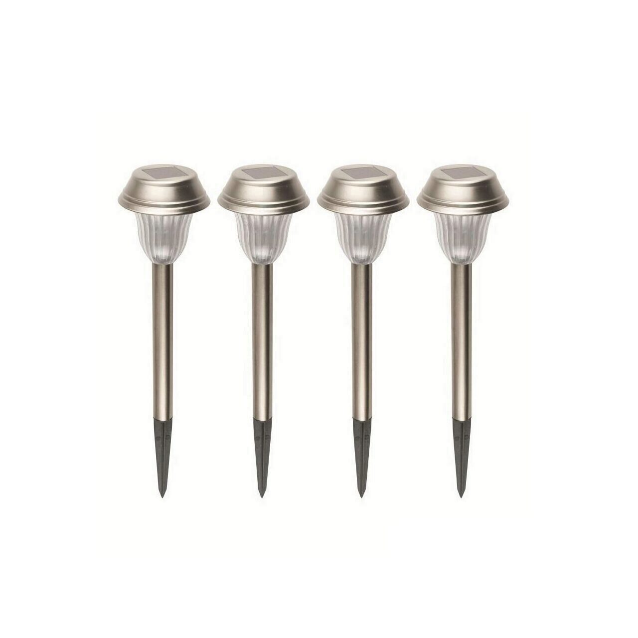 Set 4 lampi solare Home MX 807/4, Led, metal cu plastic