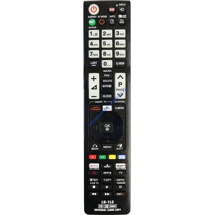 LG-1LC дистанционно управление за LG LCD / LED / Smart TV