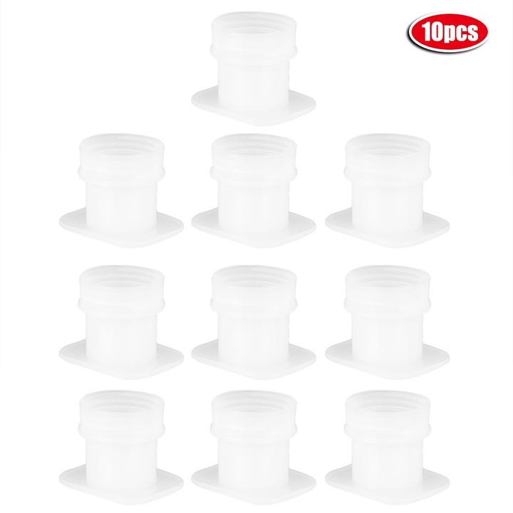 Set 10 accesorii pentru apicultura, Enforose, hranitor de apa pentru albine, plastic, 4x3.5x3cm