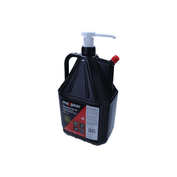 Паста за почистване на ръце Maxgear 4л, жълта, премиум качество, цитрусов аромат