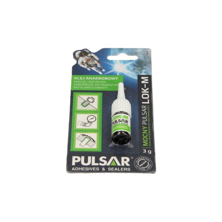 Öntapadó Pulsar tűzzár 3g erős zöld / pulsar