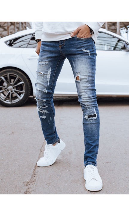 Dstreet Férfi farmer nadrág Prophes farmer kék, Világoskék