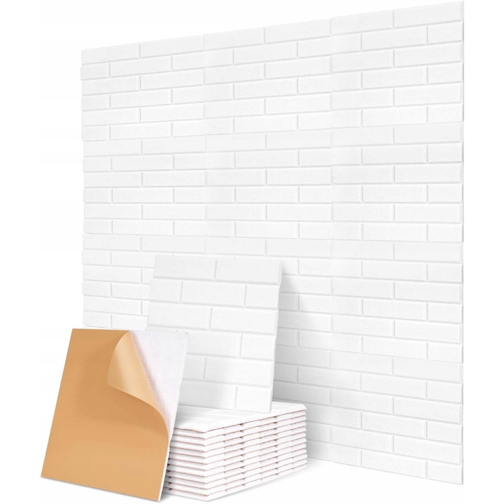 Panouri acustice Luka, 30x26x0.9cm, design hexagonal, autoadezive