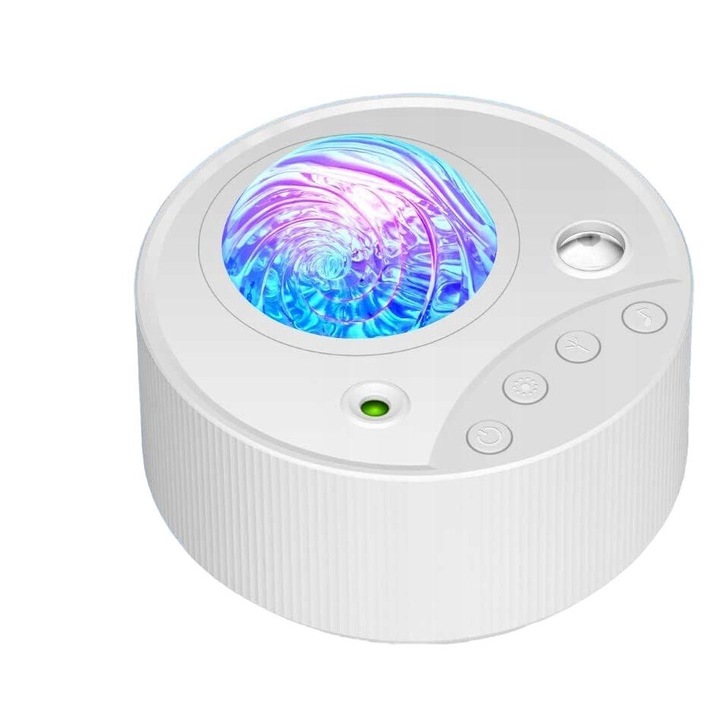 Proiector LED pentru copii, Luka, 14 moduri, multicolor, 128x128x96mm