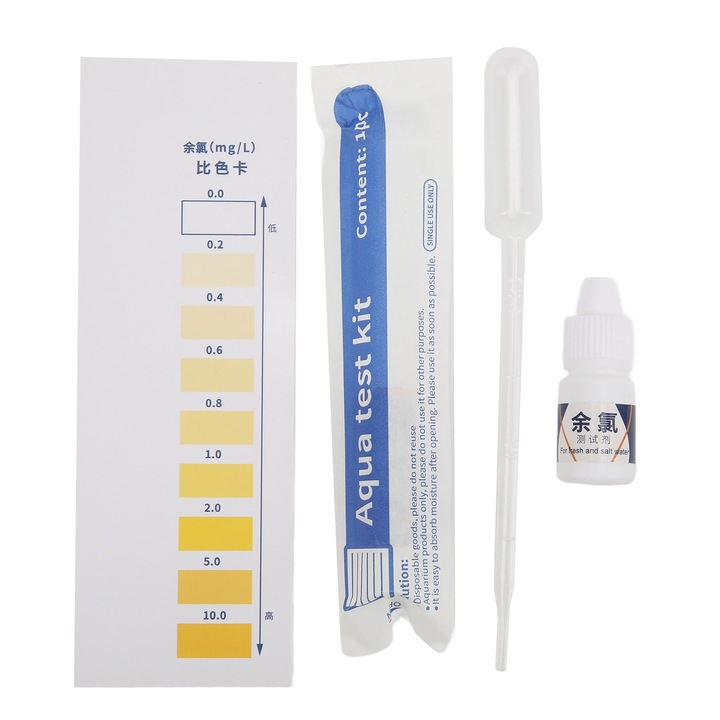 Ivóvíz tesztcsíkok, Enforose, akvárium medencéhez