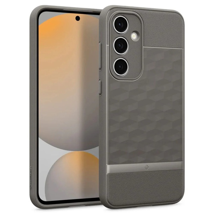 Carcasa Caseology Parallax compatibila cu Samsung Galaxy S24 FE Grey