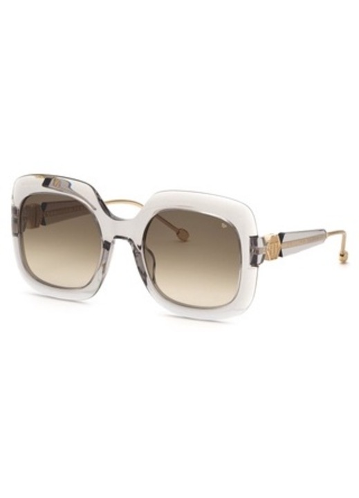 Philipp Plein napszemüveg, SPP065S5503GU modell, szürke, 55x24x140mm