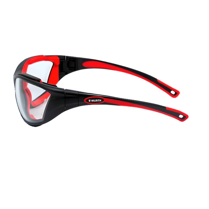 Ochelari de lucru, Wurth, Rosu/Negru