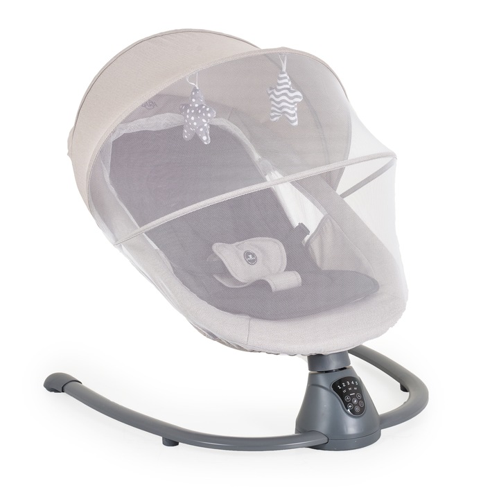Електрическа люлка Cangaroo, Zara, светлосив