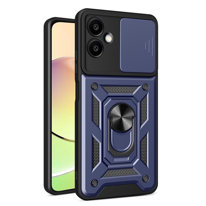 Кейс за Samsung Galaxy A06 Camshield Series син