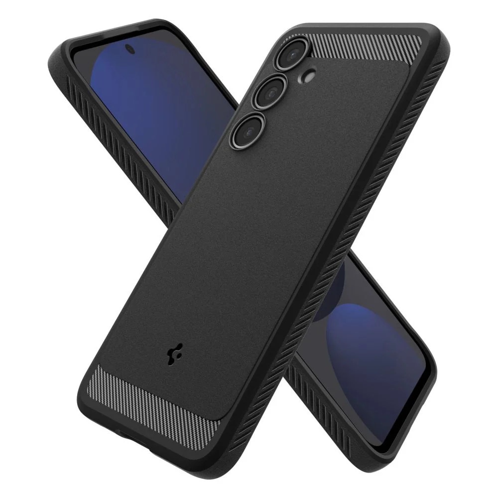 Husa pentru Samsung Galaxy S24 FE - Spigen Rugged Armor - Matte Black