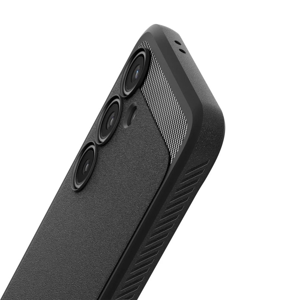 Husa pentru Samsung Galaxy S24 FE - Spigen Rugged Armor - Matte Black
