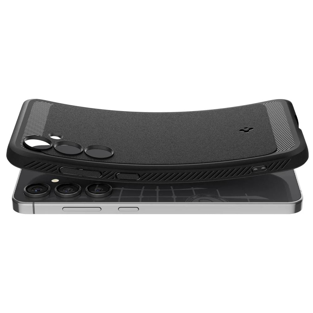 Husa pentru Samsung Galaxy S24 FE - Spigen Rugged Armor - Matte Black