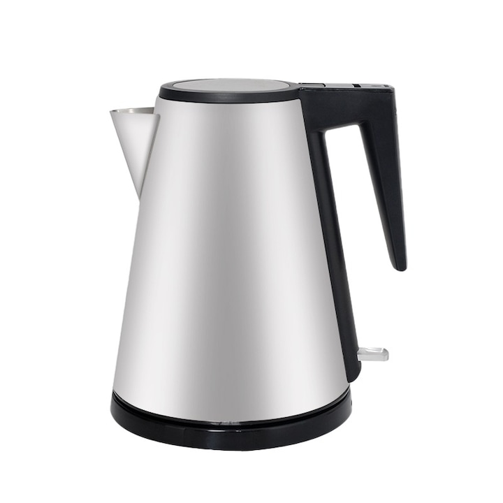 Fierbator Tesla KT301BX, 1,5L, 2200W, oprire automata, inox/negru