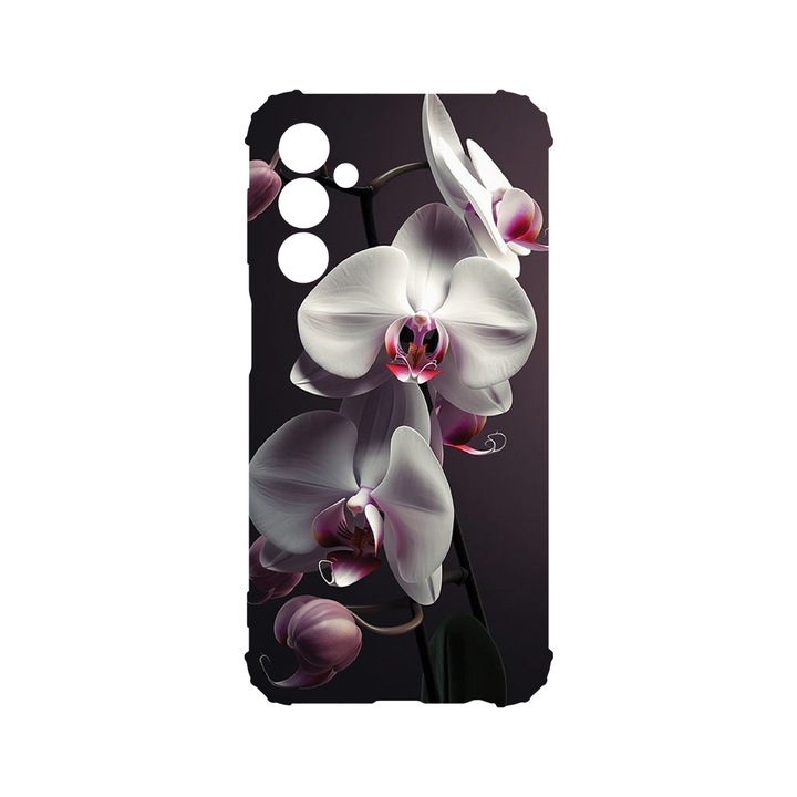 BestCase Anti Shock 1.5MM telefontok, kompatibilis modell Samsung Galaxy A13 5G / Galaxy A04s, White Orchid, Air-Cushion technology, AS 1402