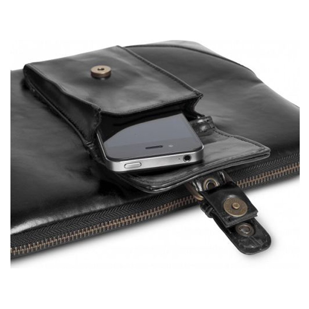 Geanta laptop Walk on Water Skin Casablanca, 100% originala, neagra, pentru Macbook Air 11, 29,9cm x 19,2cm x 1,7cm