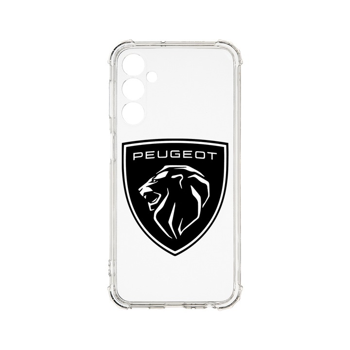 Силиконов калъф BestCase за Samsung Galaxy S24 Plus, Logo Peugeot, Air-Cushion Technology, 1.5MM, Anti Shock, AS 1727