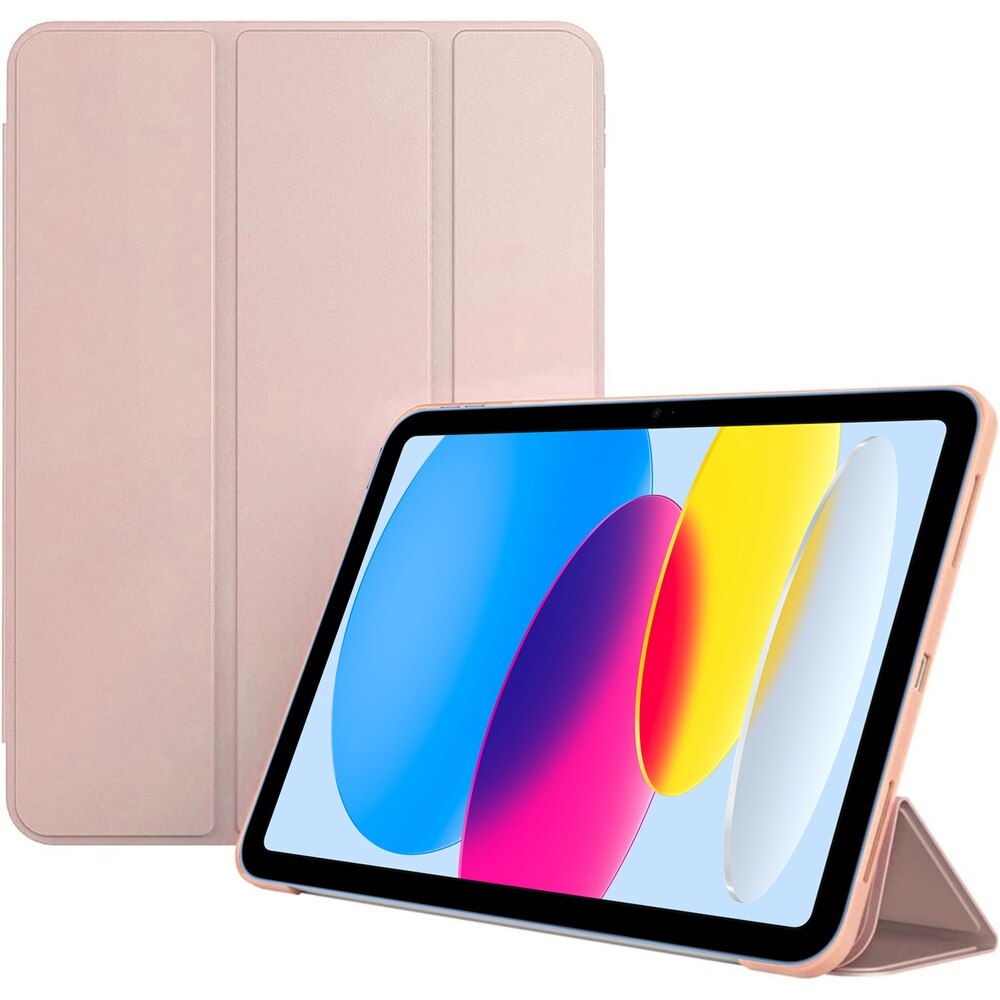 Husa pentru iPad 10, 10,9 2022, Husa inteligenta cu clapa, roz