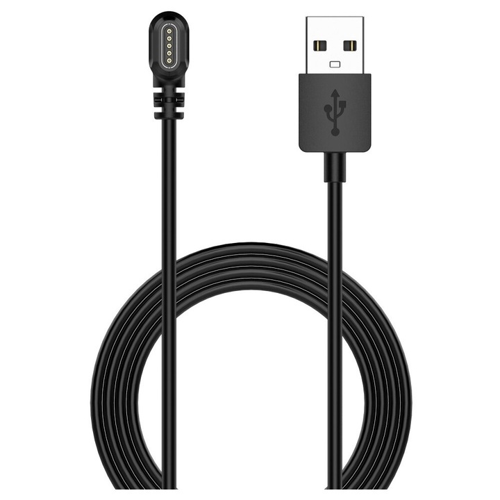 Încărcător USB XGSM pentru ceas Amazfit Falcon, 1m, negru