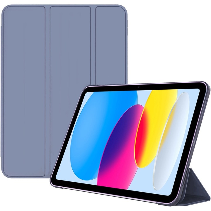 Etui iPad 10.9" 2022, XGSM, tri-fold, violet, 10 Gen