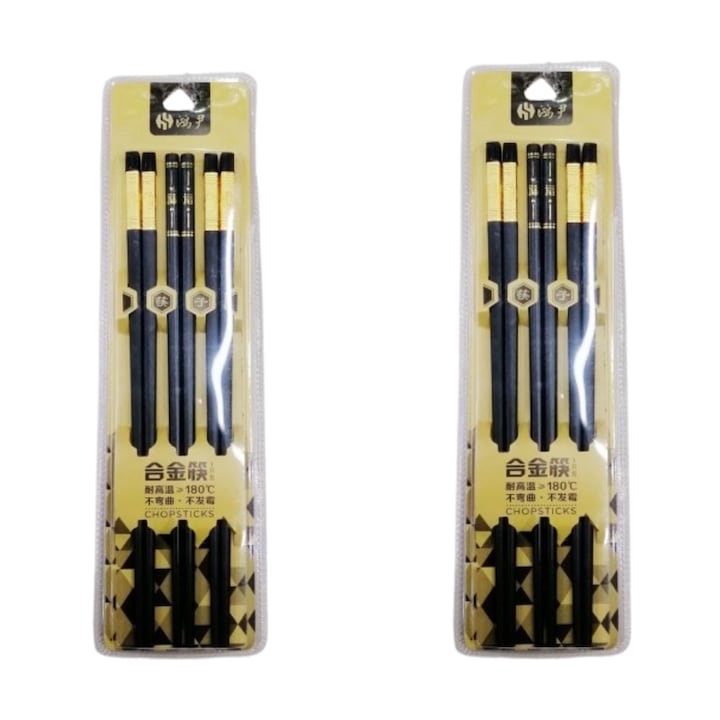 Set 6 Bete Chinezesti Traditionale, Pentru Mancat, Rezistente la Spalare