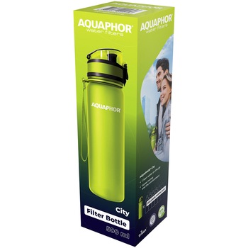Sticla filtranta Aquaphor 500ml, verde