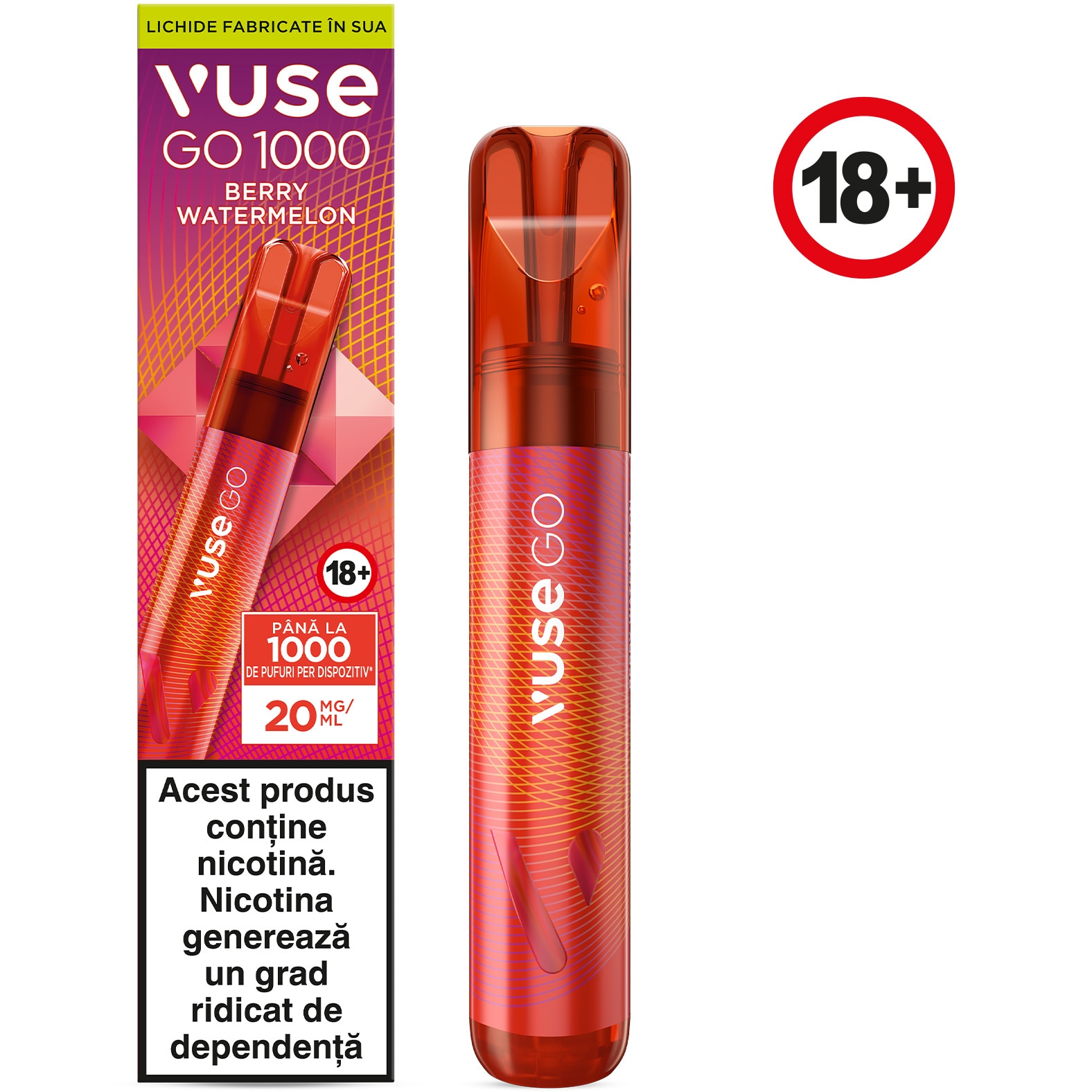 elfbar elfa master akku Vuse Go Berry Watermelon Zero – Einweg-E-Zigarette mit 1000 Zügen bei  Vape4Me main image 0