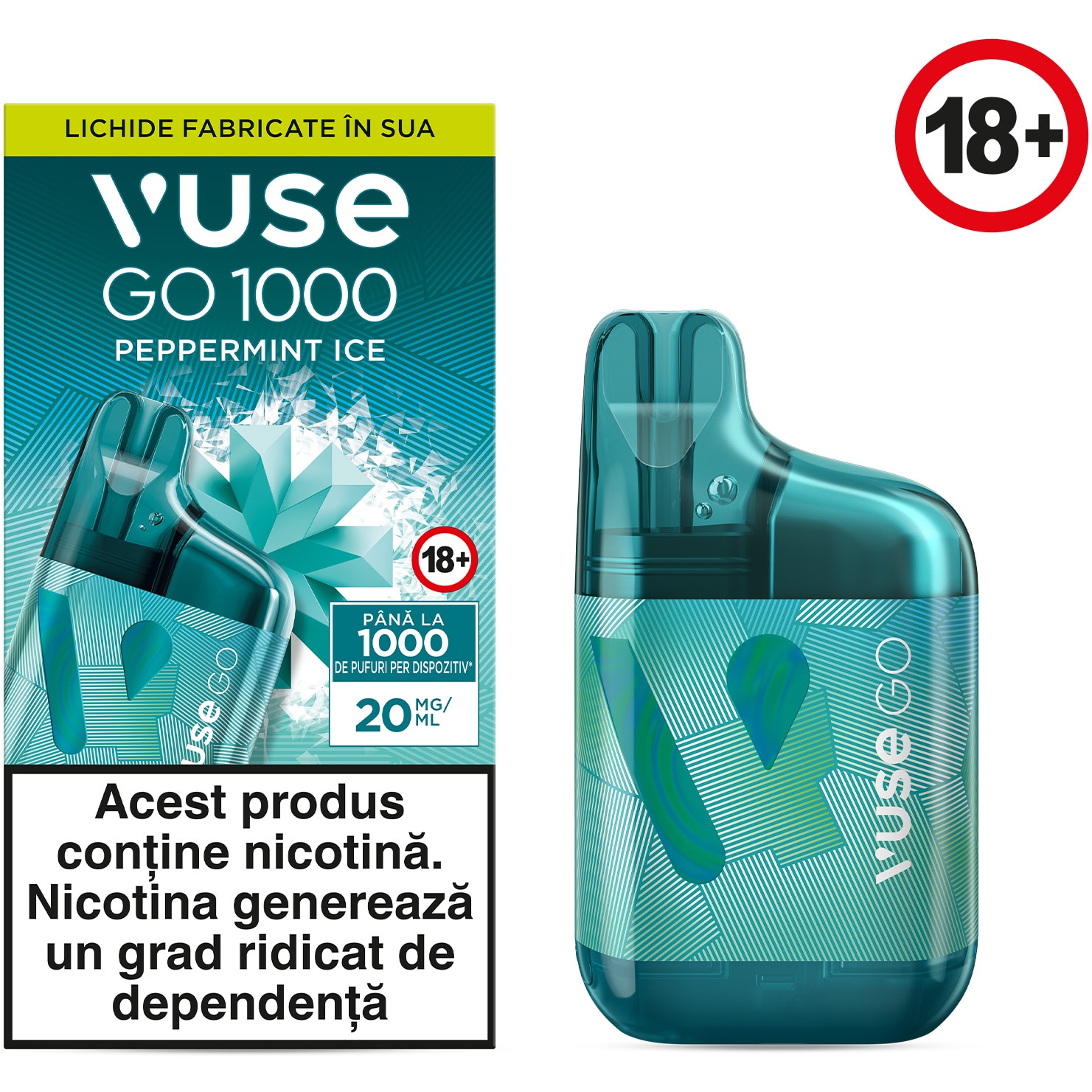Peppermint Ice Vuse Go Kuma Device Vuse Pod Peppermint Ice Nikotinfrei: Mit  10 % Rabatt Günstig Kaufen