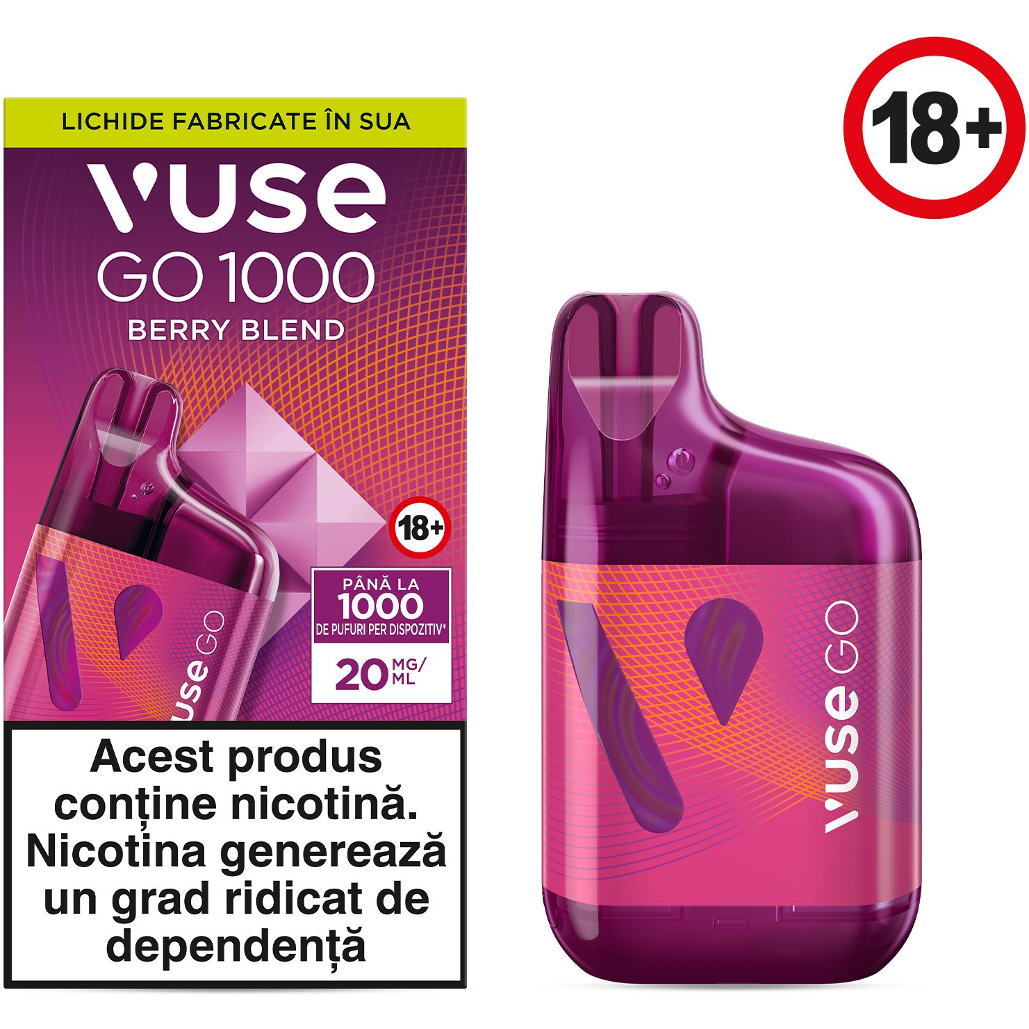 vuse go likit Berry Blend Vuse Go Berry Blend VUSE GO 5000 Disposable Keswick Alliston  Newmarket Woodbridge Vaughan Toronto GTA Ontario Canada Checkers Sixty60 main image 1